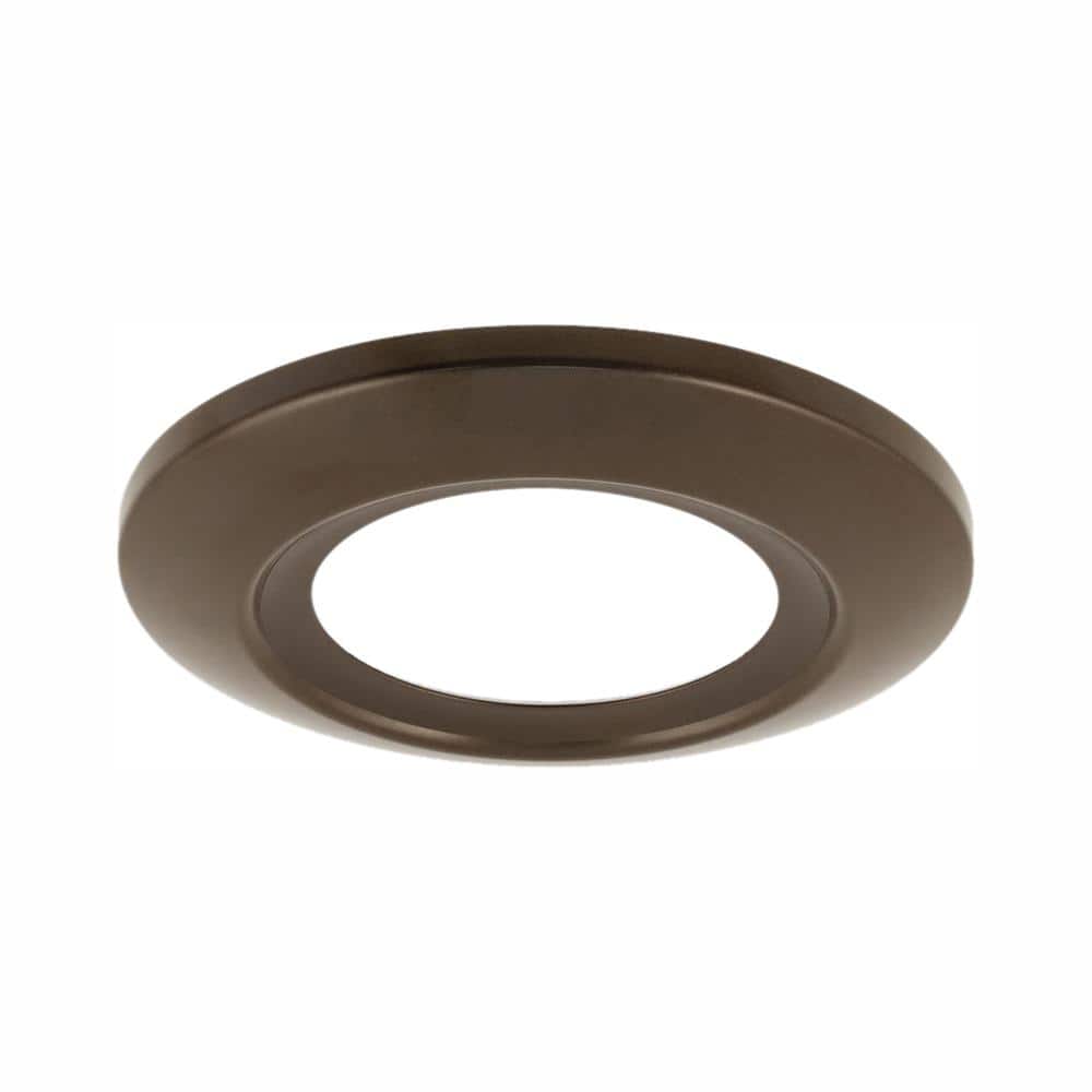 Antique Bronze Indoor/Outdoor LED Flush Mount Light