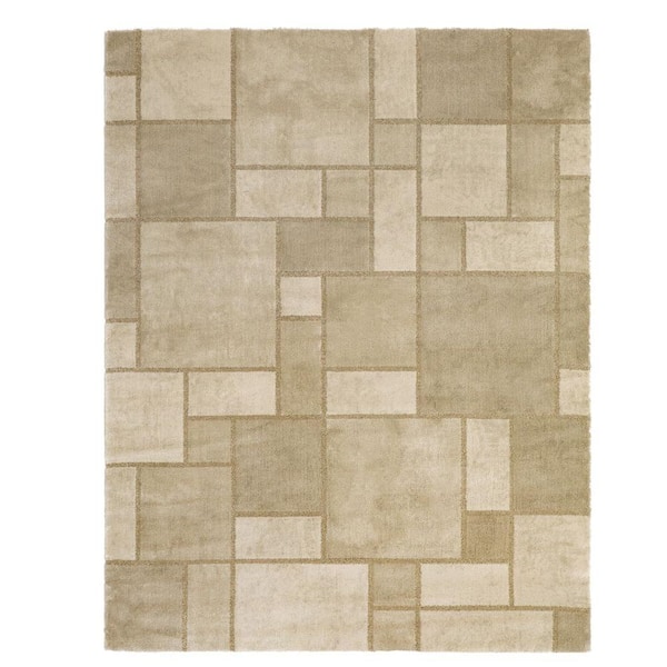 Home Decorators Collection Montage Beige 9 ft. x 12 ft. Area Rug
