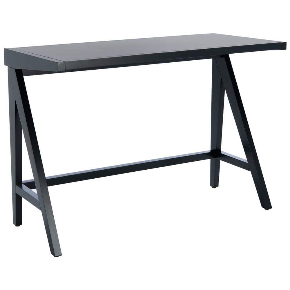 Ripley Black Mahogany Writing Desk with Drawer
