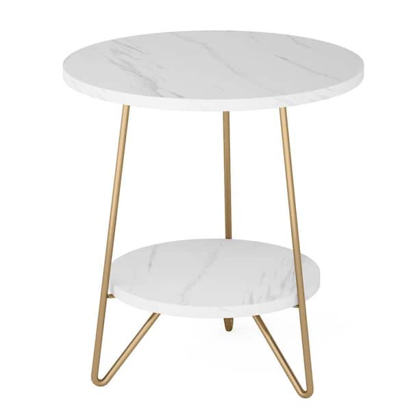 https://images.thdstatic.com/productImages/2abfcc65-ccda-4ec6-bf35-104fc1713fb7/svn/marble-white-tribesigns-way-to-origin-end-side-tables-hd-yj2214-64_600.jpg
