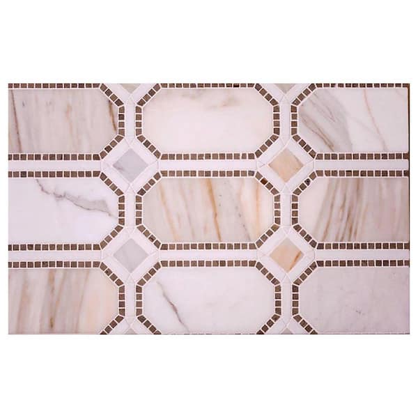 APOLLO MARBLE COLOR ラスト1点 Apollo Tile Terraforma 24 in. x 24 in. Honed Beige Gold