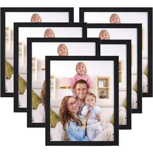 8 in. x 10 in. Black Picture Frame, 7 Pack