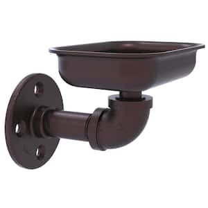 Pipeline Collection Wall Mounted Soap Dish in Antique Bronze