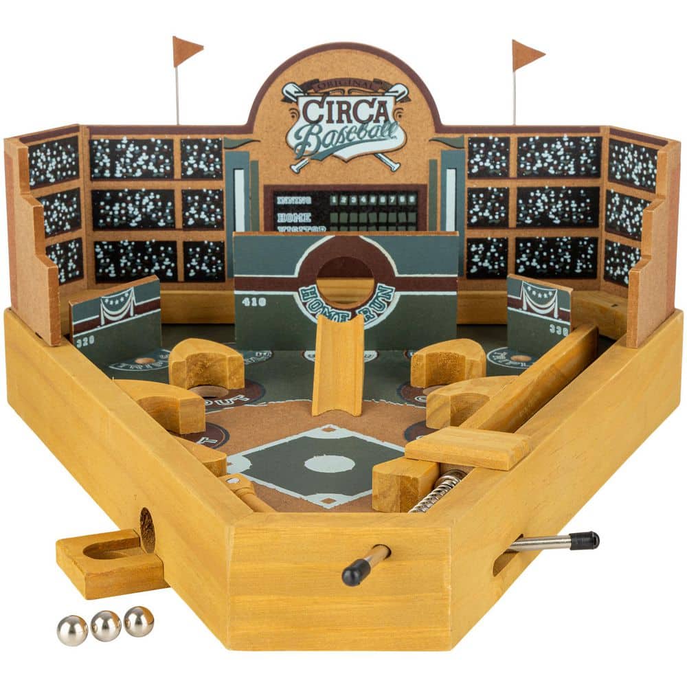 Hey! Play! Tabletop Baseball Pinball Game HW3500095 - The Home Depot