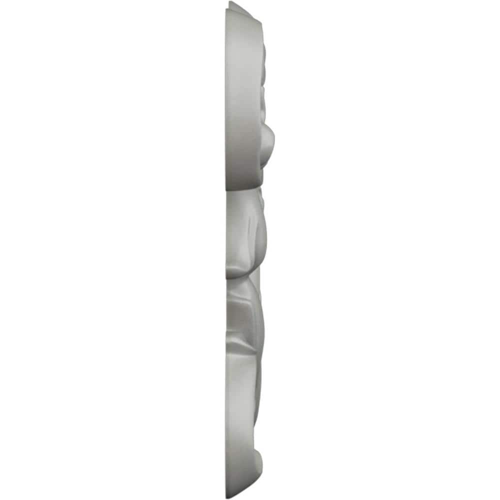 Ashford White Polyurethane Rectangular Onlay Scroll
