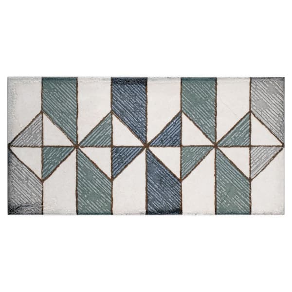 Merola Tile Essenza Valentina 5-7/8 in. x 11-7/8 in. Ceramic Wall Tile (10.78 sq. ft./Case)