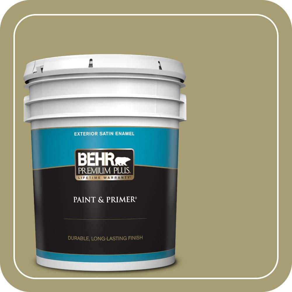 5 gal. #PPU9-04 Fresh Olive Satin Enamel Exterior Paint & Primer price history on PriceWatchPro