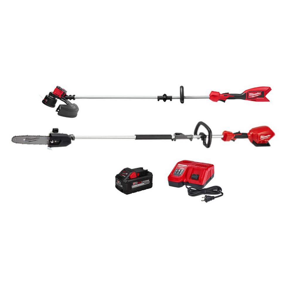 Reviews For Milwaukee M V Lithium Ion Brushless Cordless String Trimmer M FUEL Pole Saw