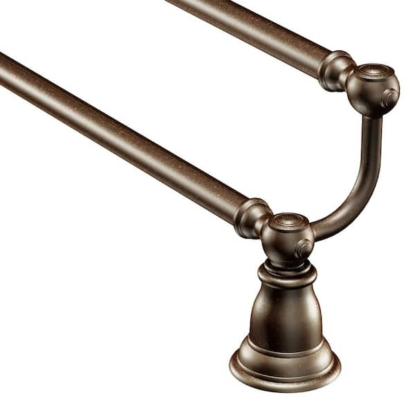 Have a question about MOEN Kingsley 24 in. Double Towel Bar in Oil Rubbed Bronze Pg 0 The Home Depot