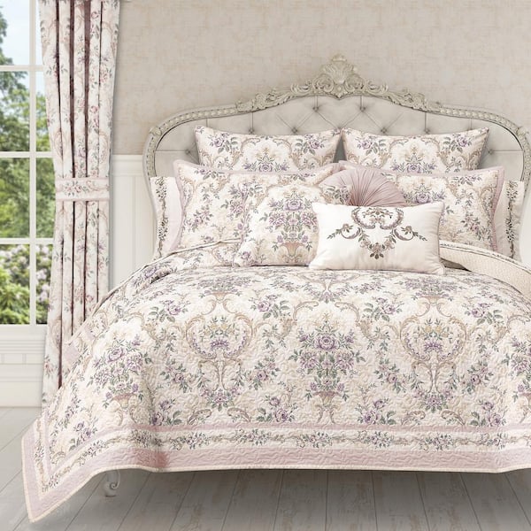Amagansett Blush Polyester Full/Queen Quilt