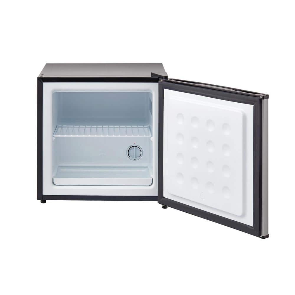 Impecca 1.1 cu. ft. Mini Upright Freezer in Black FC-1110K - The