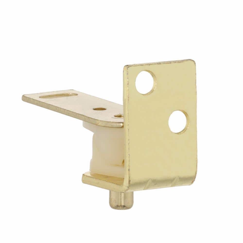 Brass Surface Mount Cafe Door Hinge Set