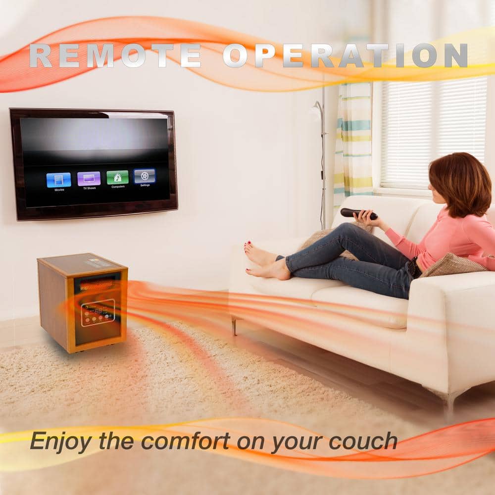 Cherry Mobile Infrared Space Heater with Eco Mode, 1500W