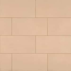 Sahara Rectangular 12 in. x 24 in. Matte Rose Porcelain Tile (13.56 sq. ft./Case)