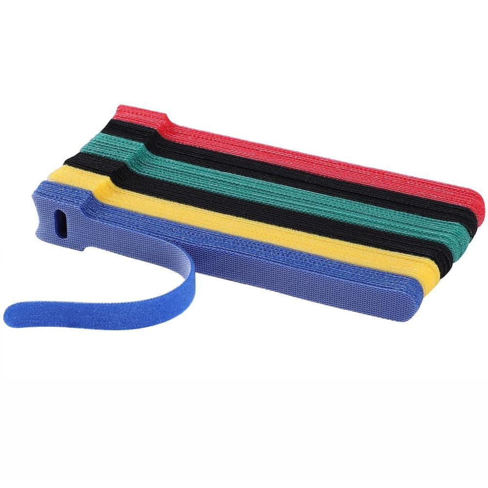 Reusable 6 in. Cable Ties Multi-Purpose Wire Cord Organizer Adjustable Management 5 Colors 120-Piece price history on PriceWatchPro