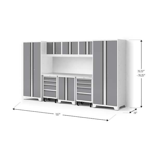 NewAge Products Bold Series XL 132 in. W x 76.75 in. H x 24 in. D