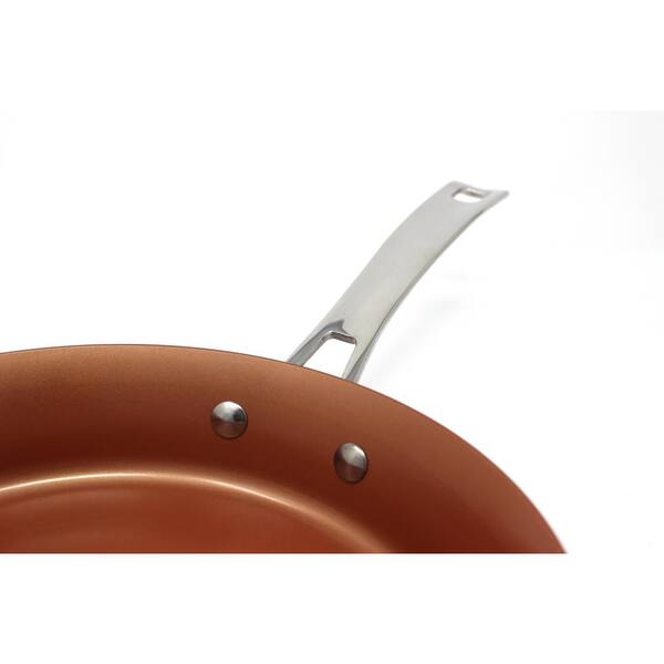 CONCORD 8 PC Premium Triply Natural Copper Cookware Set Pot Pan 