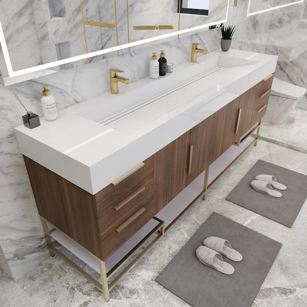BV Better Vanity Bethany 84 in. W. x 20 in. D x 36 in. H Double