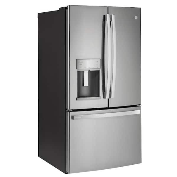 GE Profile Profile 22.1 cu. ft. French Door Refrigerator with Door-in-Door  in Fingerprint Resistant Stainless Steel, Counter Depth PYD22KYNFS - The  Home Depot
