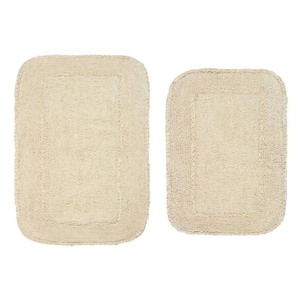 Solid Off-White Bath Mat | Stain-Resistant | Ruggable