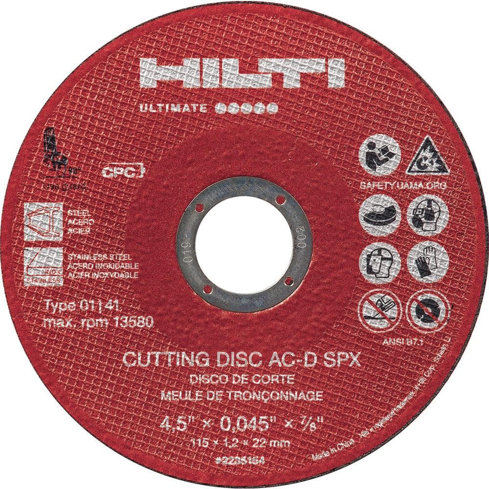 HIlti 2118038 Cutting disc EQD SPX 14x1 Universal Cutting Sawing Grinding
