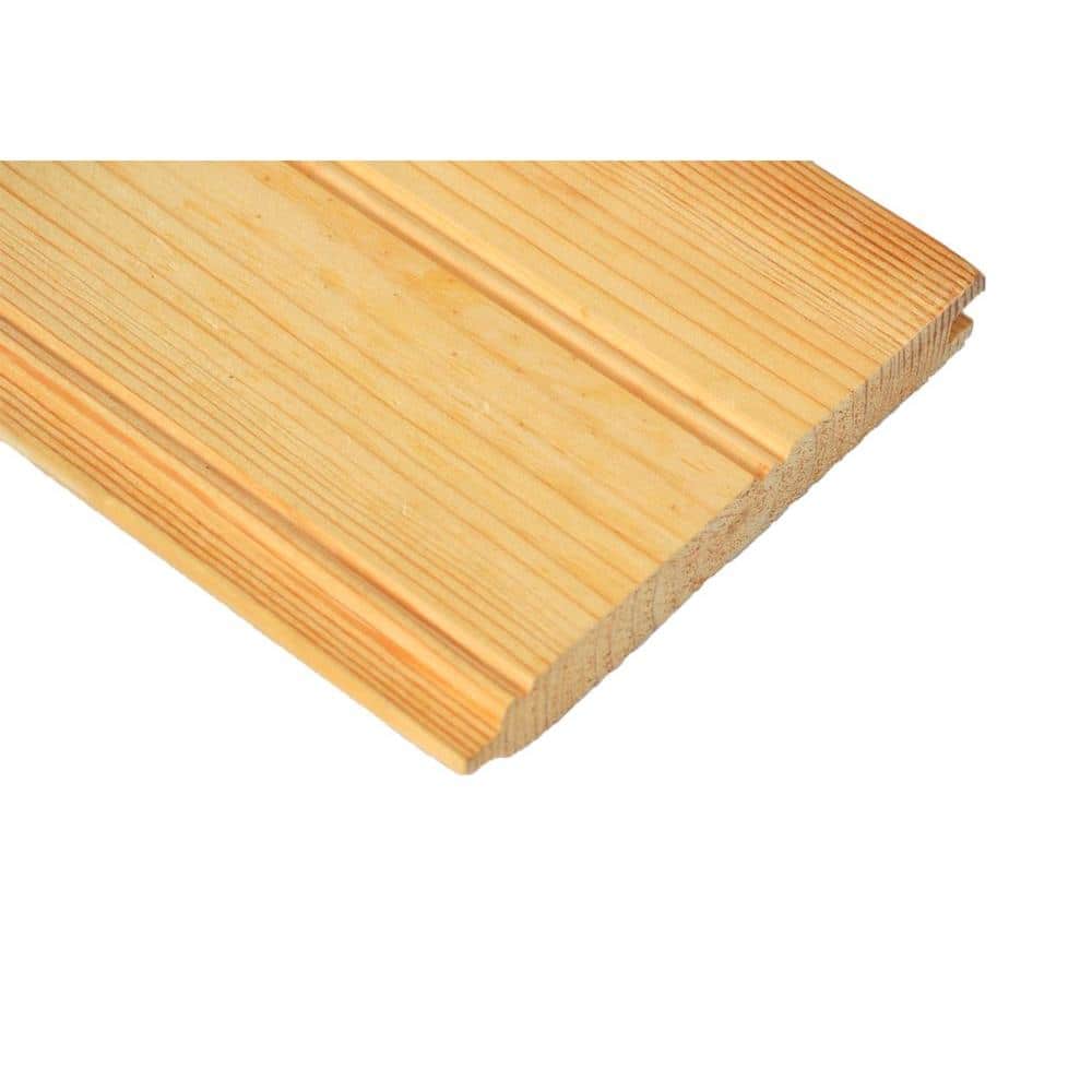 1 in. x 6 in. x 8 ft. Tongue and Groove Board 604437 The Home Depot