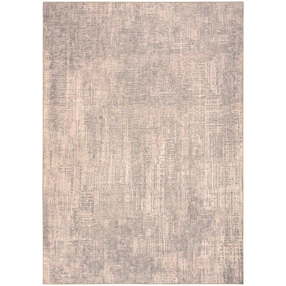 Botanical Washables Taupe 8 ft. x 10 ft. Abstract Contemporary Area Rug price history on PriceWatchPro