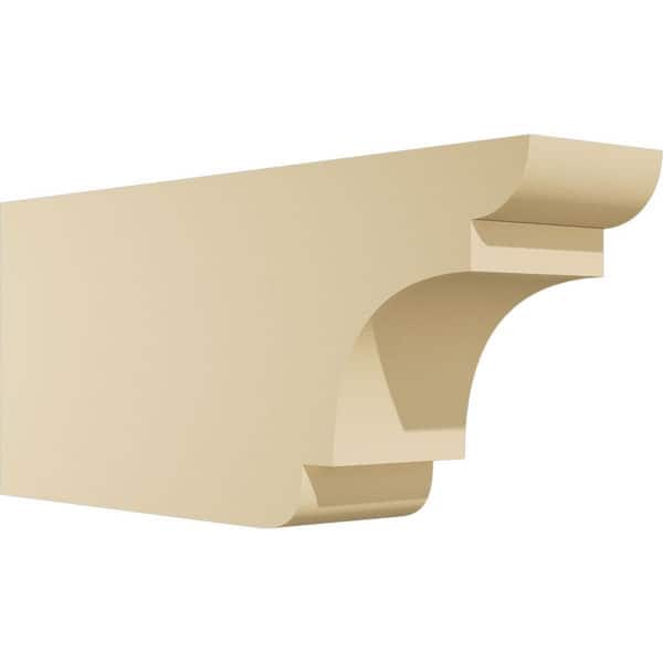 Ekena Millwork Standard New Brighton 5 in. W x 10 in. H x 24 in. D Signature Urethane Rafter Tail Outlooker