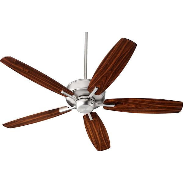 Quorum INTERNATIONAL Breeze 52 in. Indoor Satin Nickel Ceiling Fan