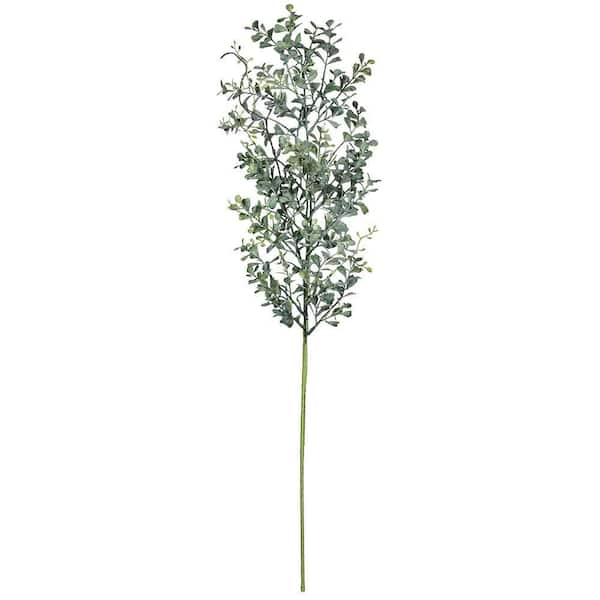 SULLIVANS Artificial 33 in. Green Blue Boxwood Spray 02027S - The Home ...