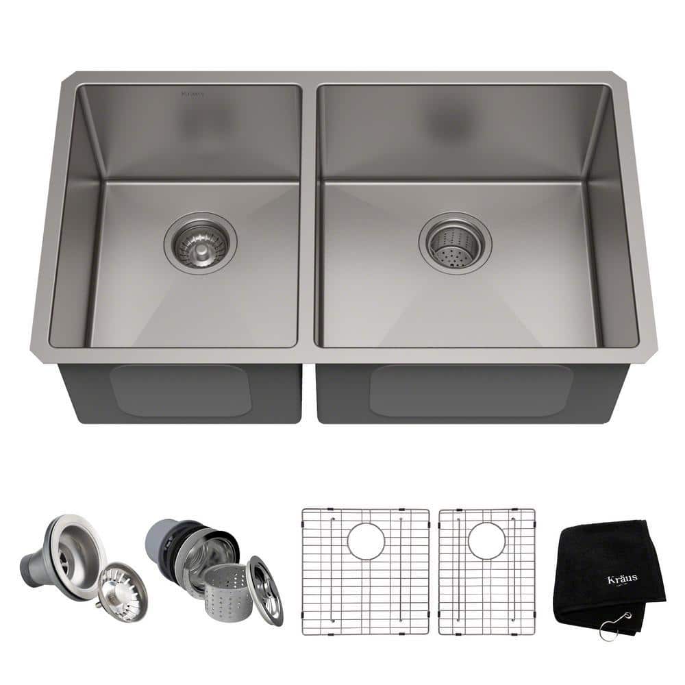 Flat 304 stainless steel tray - dimensions 432 x 295 x 19 mm 