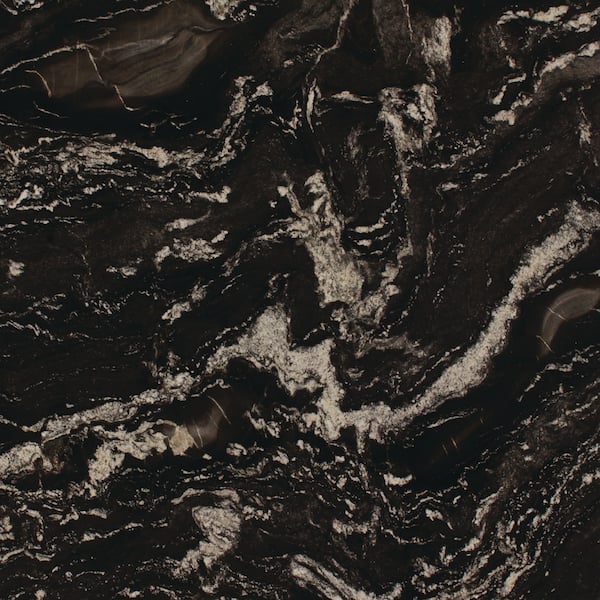 3 in. x 3 in. Granite Countertop Sample in Black Indiano