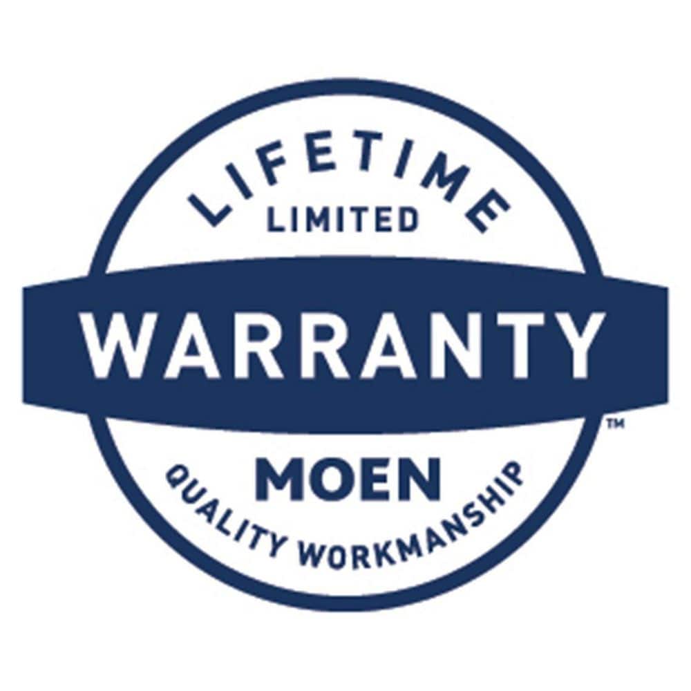 MOEN Eco-Performance 1-Spray Patterns 8 in. H Wall Mount Low Flow Fixed Shower Head in Chrome