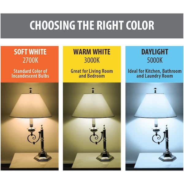 Warm White vs. Soft White Light Bulbs: When to Use Each