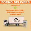 Forno Guardia 23.4 in. Stainless Steel Bottom Freezer Refrigerator Right Swing, 10.8 cu. ft. FFFFD1778-24RS