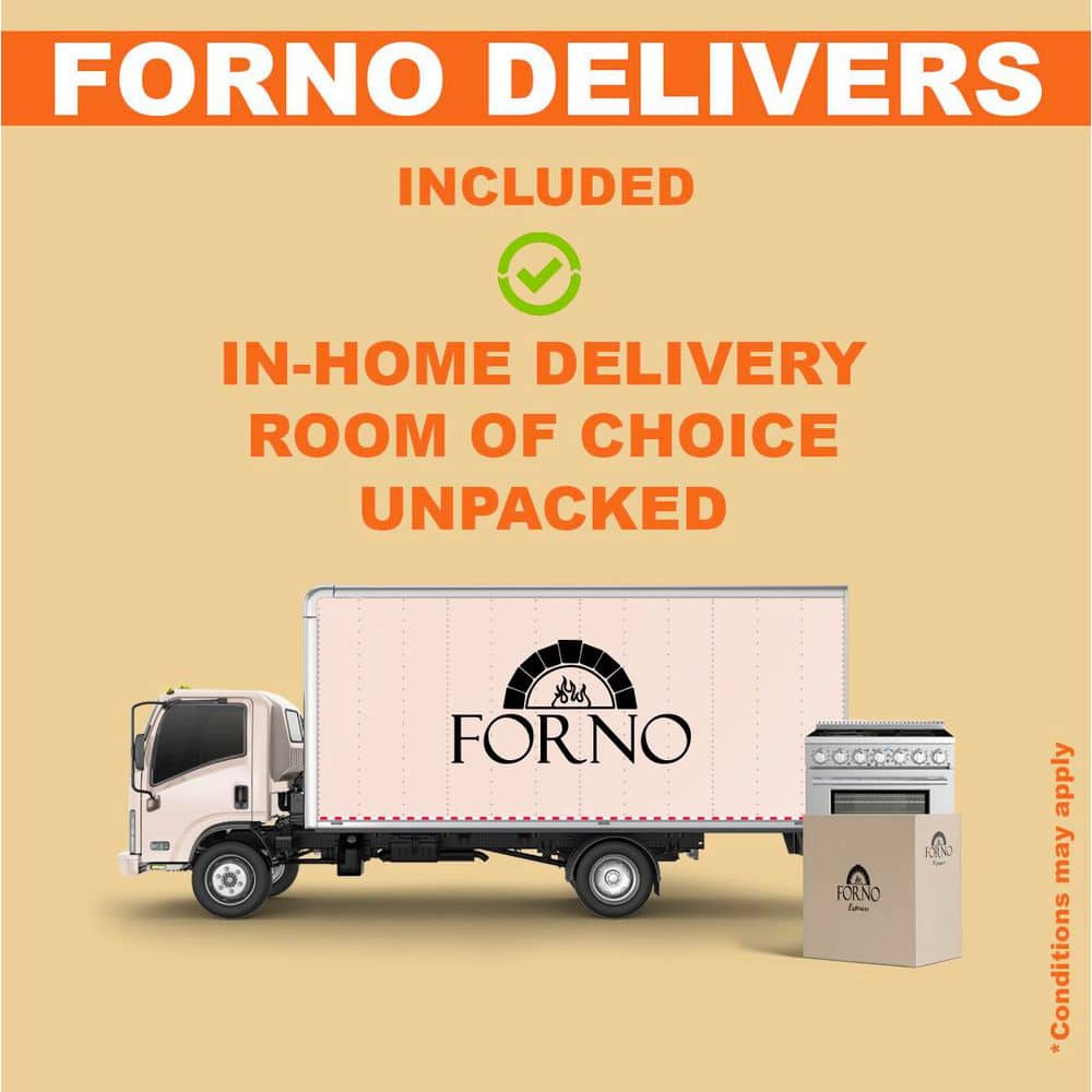 Forno 20" Stainless Steel Freestanding Electric Range with Sabbath Mode