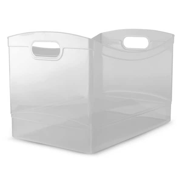 Unbranded Multipurpose Clear Utility Bin 4-Pack