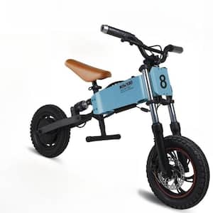 12 in. Children's Outdoor Off-road Electric Bicycle in Blue
