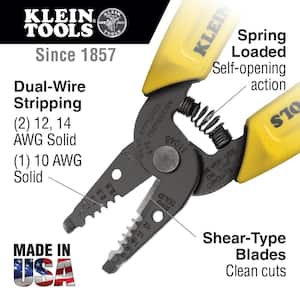 Dual-Wire Stripper/Cutter for Solid Wire