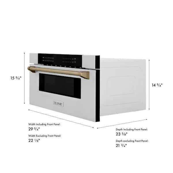 MW ♡ Have a question about ZLINE Kitchen and Bath Autograph Edition 30