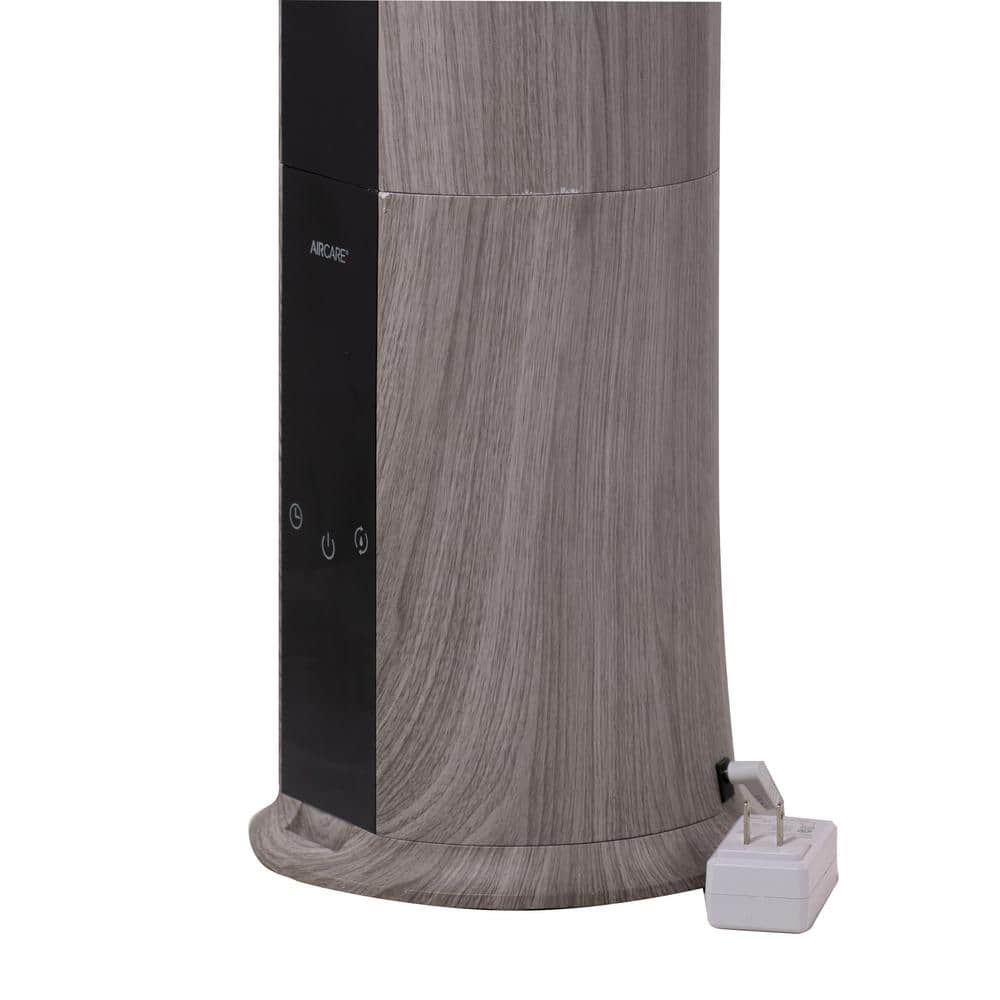 Tall Ultrasonic Cool Mist Humidifier with Driftwood Finish