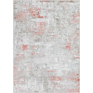 Ackerman Burnt Orange/Gray 9 ft. x 12 ft. Indoor Area Rug