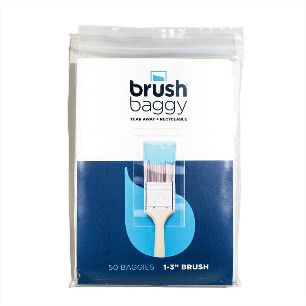 Brushbaggy Large Project Pack 1 to 3 in. Paint Brush Cover Tear Away
