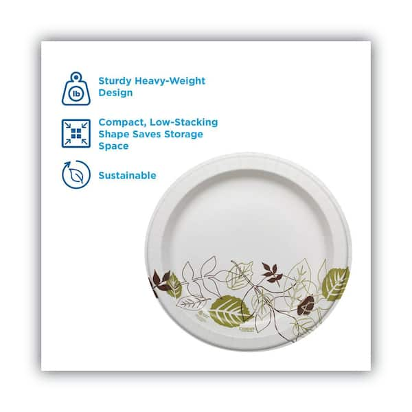 Dixie Ultra Pathways Heavyweight Paper Plates, 5-7/8 - 1000 count