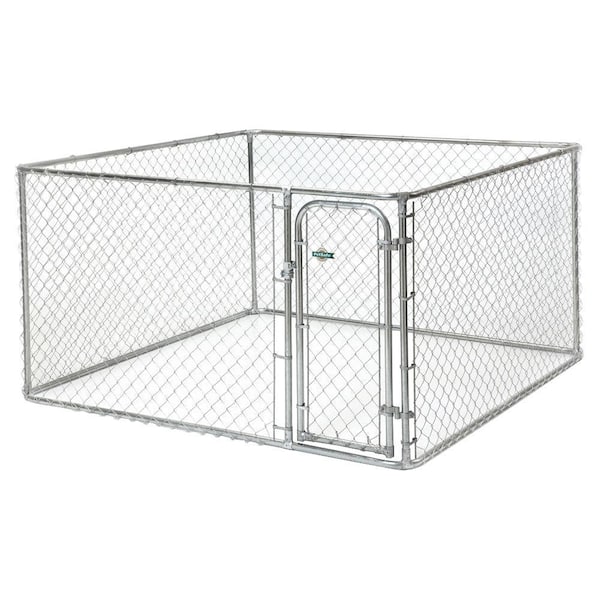 Fencemaster 7.5 ft. x 7.5 ft. x 4 ft. Boxed Kennel