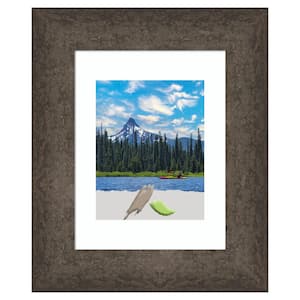 Dappled Light Bronze Wood Picture Frame Opening Size 11 x 14 in. Matted to 8 x 10 in.