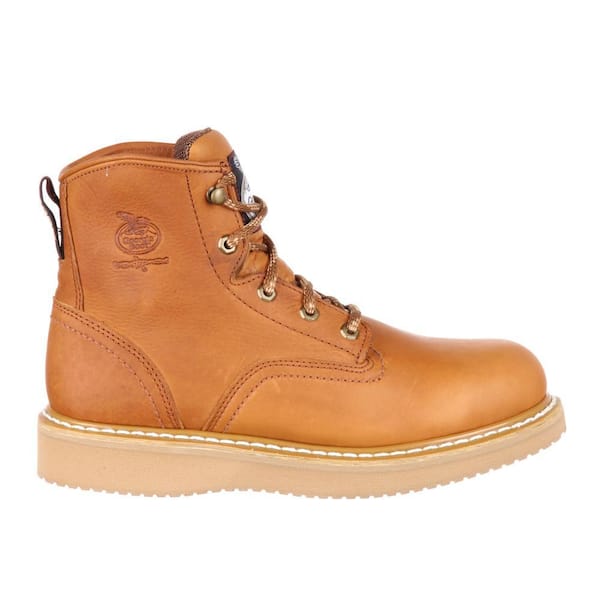 GEORGIA BOOT Men's Wedge Non Waterproof 6 in. Lace Up Work Boots