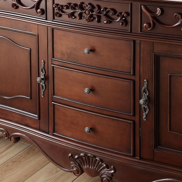 アンティークエリ Home Decorators Collection Winslow 60 in. Double Sink