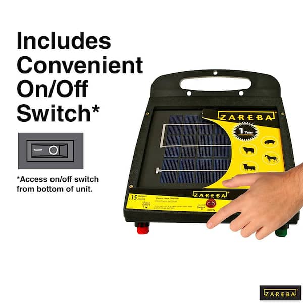 Zareba 10 Mile Low Impedance Solar Fencer