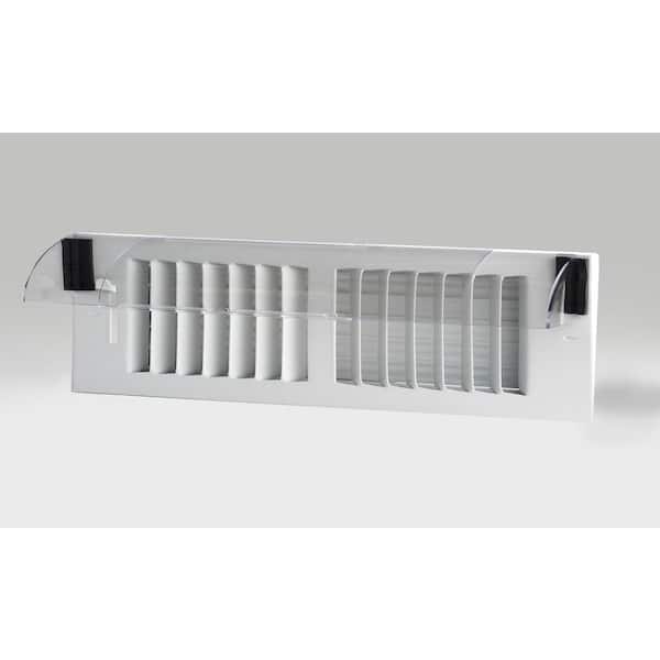 4 Pack Adjustable Air Vent Heat Deflector 10"-14" Floor Ceiling Wall Register 